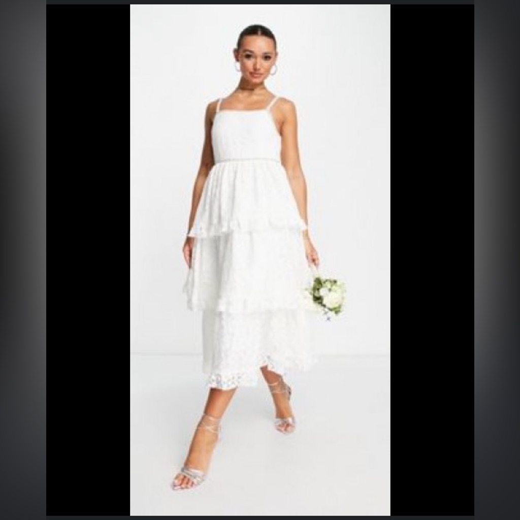 Sister Jane Sofia Lace Midi Dress